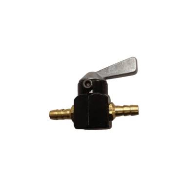 Rareelectrical - Universal 6Mm 1/4 Inch Inline On Off Fuel Petcock Valve Compatible With Atvs Motorcycles Dirt Bikes