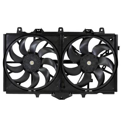 Rareelectrical - Radiator Cooling Fan Assembly Compatible With 2014-2016 Infiniti Q50 3.5L 3.7L OEM 21481-4Gb0a