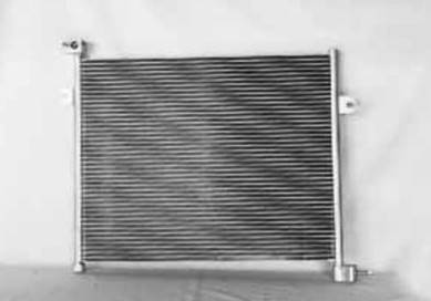 Rareelectrical - New A/C Condenser Compatible With 2004-2009 Chrysler Aspen Dodge Durango 4.7L 5.7L 3.7L V8 V6