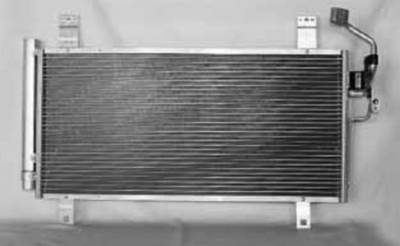 Rareelectrical - New A/C Condenser Compatible With 2006-2008 Mazda 6 3.0L 2.3L V6 L4 Ma3030143 Gk2g-61-480K