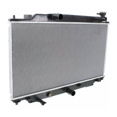 Rareelectrical - Radiator Assembly Compatible With 2017-2018 Mazda 3 2014-2015 2.5L L4 2488Cc 13404 762405-25794-5