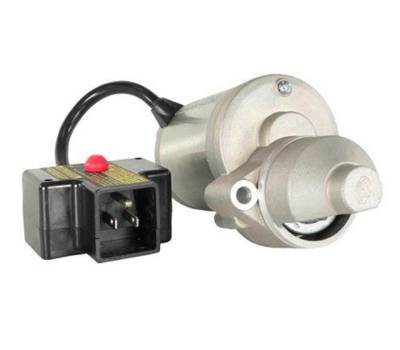 Rareelectrical - Snow Blower Starter Motor 120V Ccw 14-Tooth Compatible With Mtd Craftsman Troy-Bilt Cub Cadet Up To