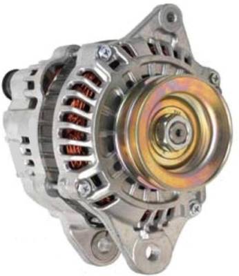 Rareelectrical - 24V 35 Amp Alternator Compatible With Caterpillar 308B Mini Excavator Mitsubishi 4M40 2.8L Diesel