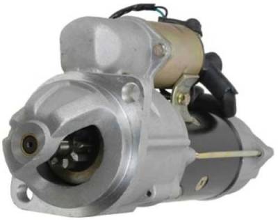 Rareelectrical - New 24V 9 Tooth 2.8Kw Starter Motor Compatible With Komatsu Compact Wheel Loader Wa40-1 0-23000-0060