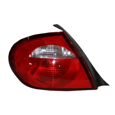 Rareelectrical - New Left Tail Light Compatible With Dodge Neon 2003 2004 2005 By Part Numbers Ch2800151 5288527Am