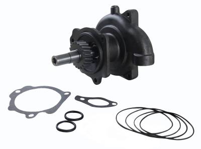 Rareelectrical - Heavy Duty Water Pump Compatible With 1996-2002 Freightliner Century Class Fl112 10.8L Argosy L10e
