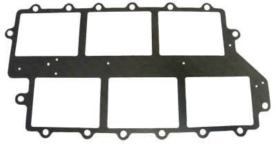 Rareelectrical - New Intake Gasket Compatible With Johnson/Evinrude V6 Cross Flow 1976-1983 200 1978-79 235