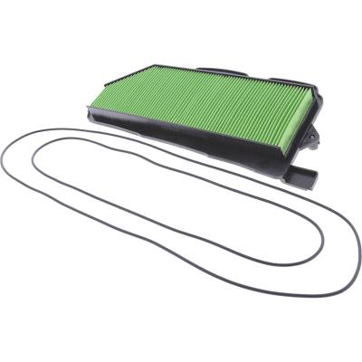 Rareelectrical - Air Filter Kit Compatible With 2016-2023 Honda Pioneer 1000-5 Deluxe Limited Trail Forest Eps