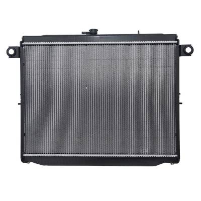 Rareelectrical - Radiator Compatible With 2003-2007 Lexus Lx470 Toyota Land Cruiser 4.7L V8 48Mm Pa Core Downflow