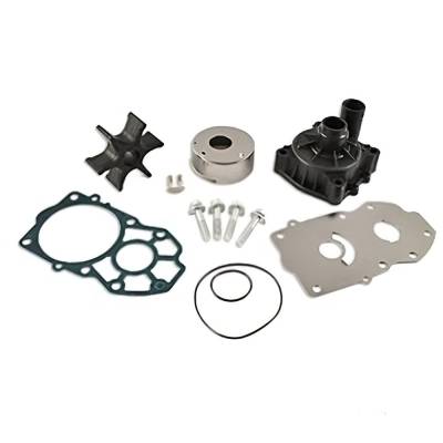 Rareelectrical - Complete Water Pump Kit Compatible With 1992-1999 Yamaha 200Hp 225Hp 90-Degree V6 2-Stroke Outboard