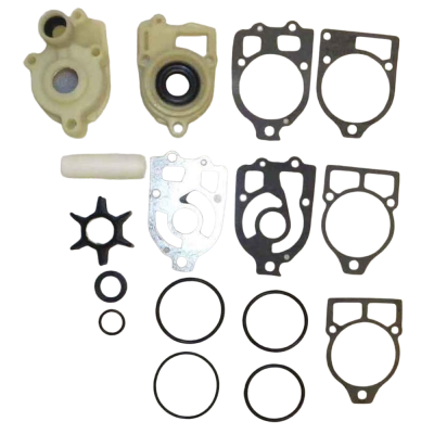 Rareelectrical - Water Pump Kit Compatible With 1994-2014 Mercury 6 Cyl 3.501 Bore 2.5L Optimax 150 Hp Pro Max 200 Hp