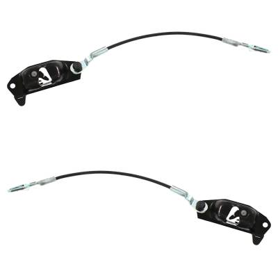 Rareelectrical - New Pair Of Tailgate Latch Compatible With Gmc Sierra 1500 Classic Hybrid 8 Cyl 5.3L Sierra 2500 Hd
