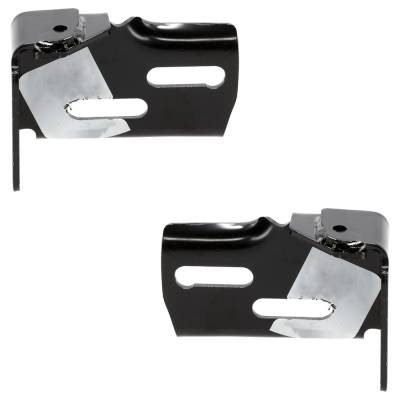 Rareelectrical - New Rear Left Inner And Rear Right Inner Bumper Bracket Compatible With Chevrolet Gmc S10 Base 6 Cyl