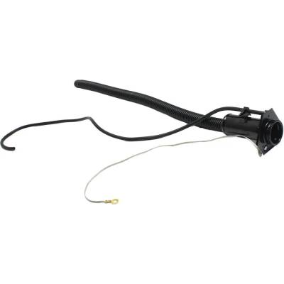 Rareelectrical - New 1 In. Diameter Fuel Tank Filler Neck Compatible With Chevrolet Gmc Silverado 2500 Wt 8 Cyl 6.0L