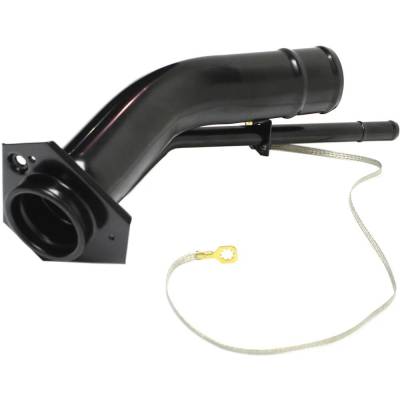 Rareelectrical - New 2 In. Diameter Fuel Tank Filler Neck Compatible With Chevrolet Gmc K1500 Suburban Sle 8 Cyl 6.5L