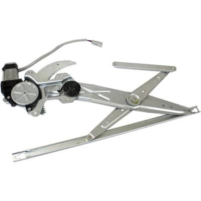 Rareelectrical - New Right Front Window Regulator With Motor Compatible With Honda Civic Cx Civic Dx Civic Ex Civic
