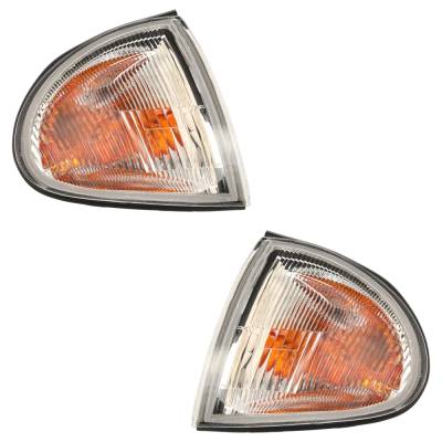 Rareelectrical - New Front Left And Front Right Turn Signal Light Compatible With Honda Civic Del Sol S 4 Cyl 1.5L