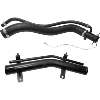 Rareelectrical - New 1 Vent Fuel Tank Filler Neck Compatible With Chevrolet Gmc Suburban 1500 Ls 8 Cyl 5.3L Yukon Xl