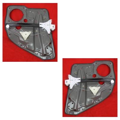 Rareelectrical - New Rear Left And Rear Right Window Regulator Compatible With Volkswagen Golf Gls Golf Gl 1999-2006