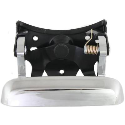 Rareelectrical - New Chrome Tailgate Handle Compatible With Chevrolet Gmc Hummer Silverado 3500 All Submodels H2 All