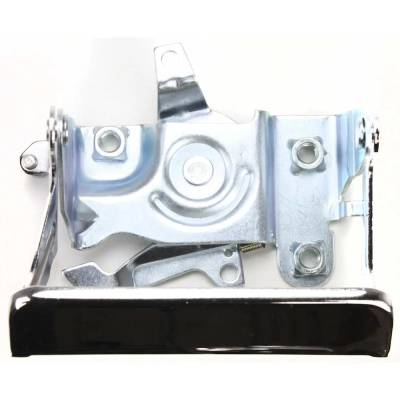 Rareelectrical - New Chrome Tailgate Handle Compatible With Ford F-100 Xl 8 Cyl 4.2L F-250 Base 8 Cyl 6.9L F-100