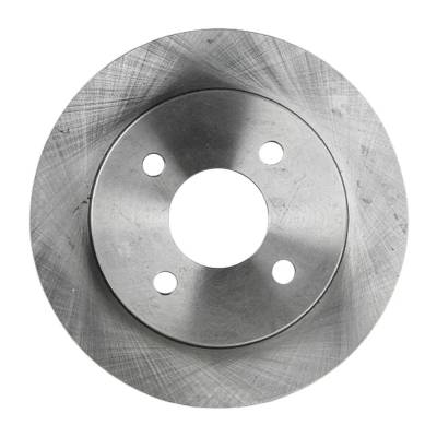 Rareelectrical - New Solid Brake Disc Compatible With Ford Focus Zx5 4 Cyl 2.3L Fiesta Titanium 4 Cyl 1.6L Focus Se 4