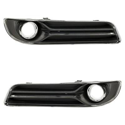 Rareelectrical - New Front Left And Front Right Fog Light Trim Compatible With Chrysler 300 C 6 Cyl 3.6L 300 C Luxury