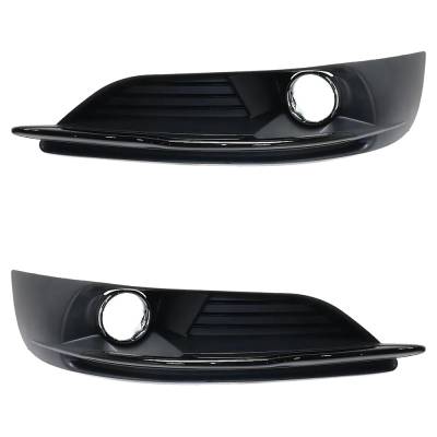 Rareelectrical - New Front Left And Front Right Fog Light Trim Compatible With Chrysler 200 Touring 6 Cyl 3.6L 200
