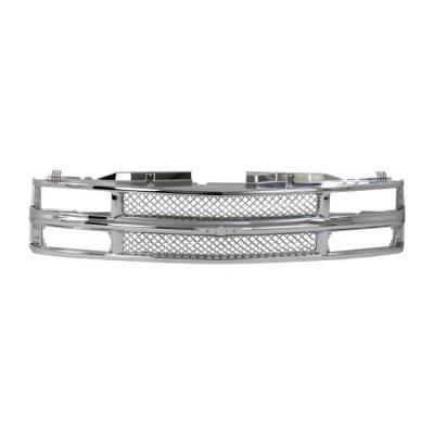 Rareelectrical - New Mesh Insert Grille Assembly Compatible With Chevrolet K2500 Base 8 Cyl 7.4L C2500 Base 8 Cyl