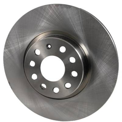 Rareelectrical - New Plain Surface Brake Disc Compatible With Volkswagen Golf Highline 4 Cyl 1.8L Gti Base 4 Cyl 2.0L