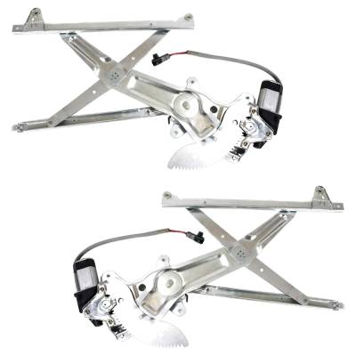 Rareelectrical - New Front Left And Front Right Window Regulator Compatible With Toyota Camry Xle 6 Cyl 3.0L Camry Ce