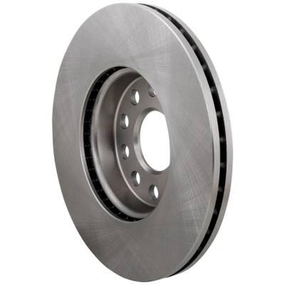 Rareelectrical - New Plain Surface Brake Disc Compatible With Volkswagen Golf Alltrack Trendline 4 Cyl 1.8L Golf