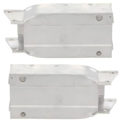 Rareelectrical - New Front Left And Front Right Bumper Bracket Compatible With Mercedes Benz C230 Base 6 Cyl 2.5L