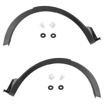 Rareelectrical - New Rear Left And Rear Right Fender Trim Compatible With Toyota Rav4 Xle Rav4 Limited 2013-2015 By