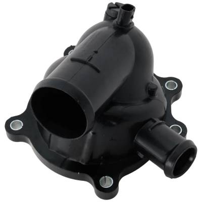 Rareelectrical - New Water Pump Thermostat Housing Compatible With Audi Volkswagen A8 Quattro Base 8 Cyl 4.2L Q7 Base