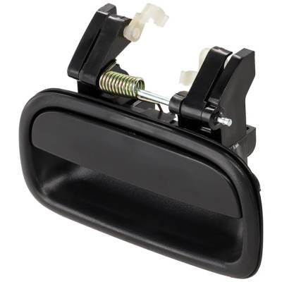 Rareelectrical - Left Rear Exterior Door Handle Compatible With 2000-2006 Toyota Tundra Textured Black Without Key