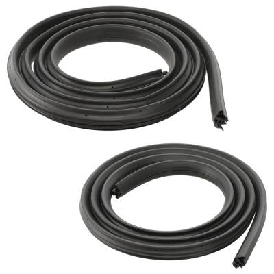 Rareelectrical - New Front Left And Front Right Glass Seal Compatible With Cadillac Chevrolet Gmc Escalade Esv