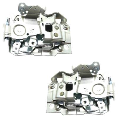 Rareelectrical - New Front Left And Front Right Door Lock Compatible With Chevrolet C3500 Silverado K2500 Suburban Lt