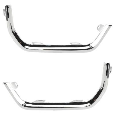 Rareelectrical - Front Left Outer And Front Right Outer Fog Light Trim Compatible With Gmc Terrain Sle 4 Cyl 1.5L