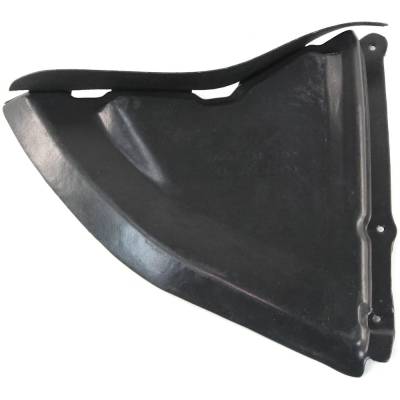 Rareelectrical - Fender Splash Shield Compatible With 2004-2010 Bmw 645Ci 650I Left Driver Side Plastic Guard