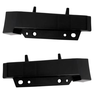 Rareelectrical - New Front Left And Front Right Bumper Bracket Compatible With Chevrolet Colorado Wt 6 Cyl 3.6L