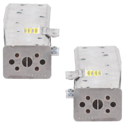 Rareelectrical - New Front Left And Front Right Bumper Bracket Compatible With Chevrolet Camaro Lt 6 Cyl 3.6L Camaro