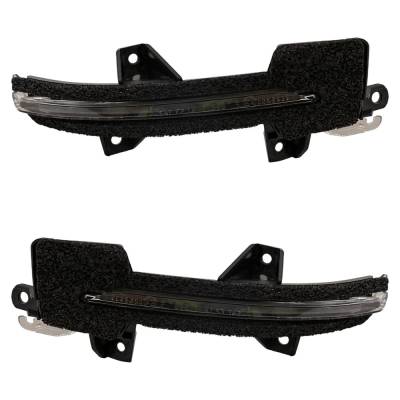 Rareelectrical - New Pair Of Mirror Turn Signal Light Compatible With Acura Honda Civic Si 4 Cyl 1.5L Civic Sport 4