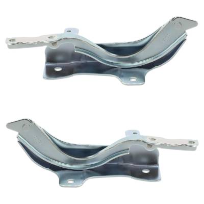 Rareelectrical - New Pair Of Hood Hinge Compatible With Hyundai Santa Fe Sport Base 4 Cyl 2.4L Santa Fe Se Ultimate 6