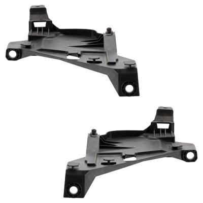 Rareelectrical - New Pair Of Headlight Bracket Compatible With Audi Q5 Tdi Technik 6 Cyl 3.0L Sq5 Premium Plus 6 Cyl