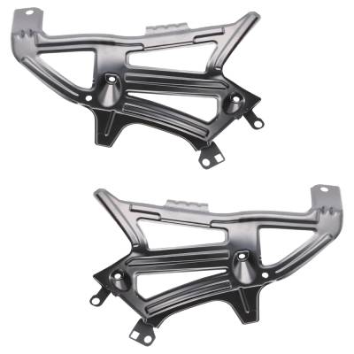 Rareelectrical - New Front Left And Front Right Fender Support Compatible With Kia Sportage Hybrid Lx 4 Cyl 1.6L