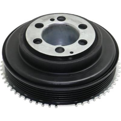 Rareelectrical - New 5-Groove Pulley Harmonic Balancer Compatible With Land Rover Lr2 Se 4 Cyl 2.0L Discovery Sport