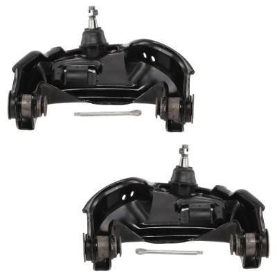 Rareelectrical - New Front Left Upper And Front Right Upper Control Arm Compatible With Chevrolet Gmc Jimmy Envoy 6