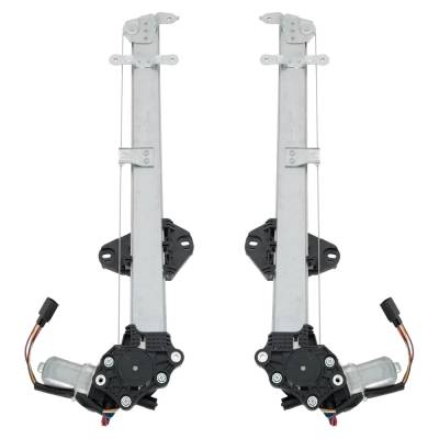 Rareelectrical - New Front Left And Front Right Window Regulator Compatible With Acura Rlx Base 6 Cyl 3.5L Rlx Sport