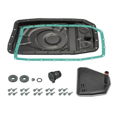 Rareelectrical - New Steel Automatic Transmission Filter Compatible With Bmw Jaguar X5 4.8Is 8 Cyl 4.8L Xkr Base 8